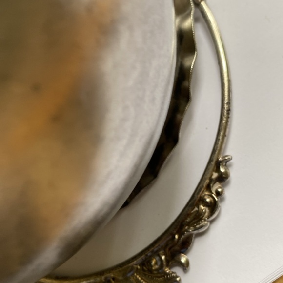 Antique Victorian Metal Silver Plate Cracker tin - Picture 10 of 12